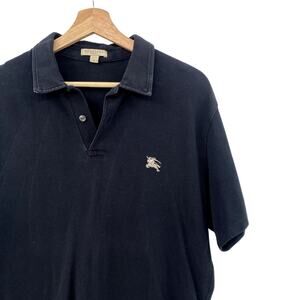 Burberry Brit Black Polo Henley Top